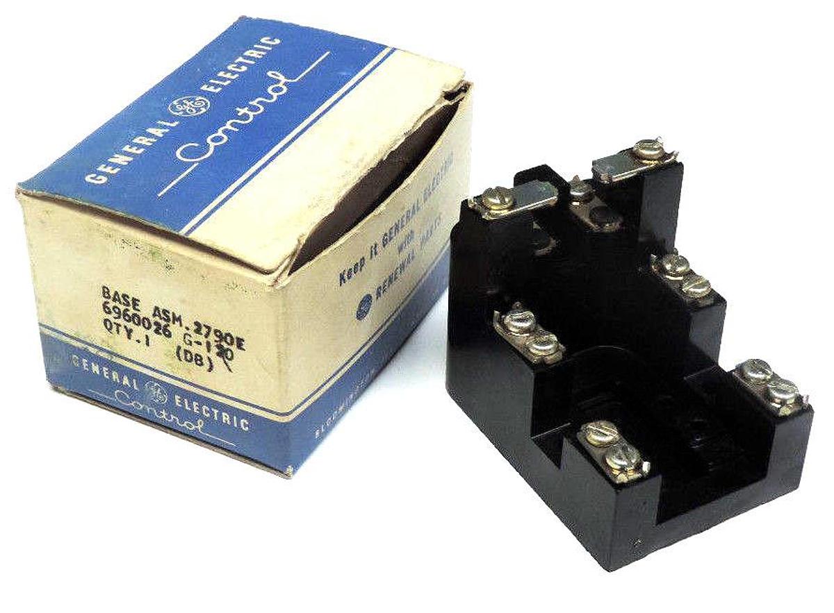 Used NEW GENERAL ELECTRIC CR6960026 G-120 BASE ASSEMBLY 6960026G120