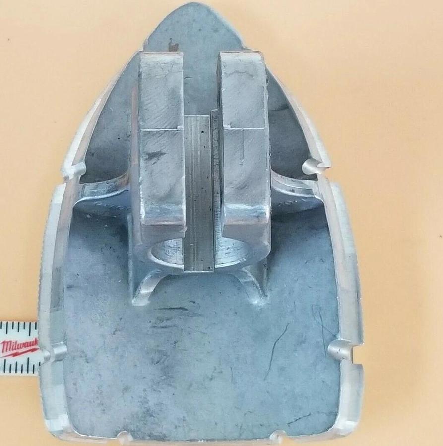 Used LOT OF 2 KRONES 1-02480001-0 ALUMINUM PALLET BODIES 1024800010
