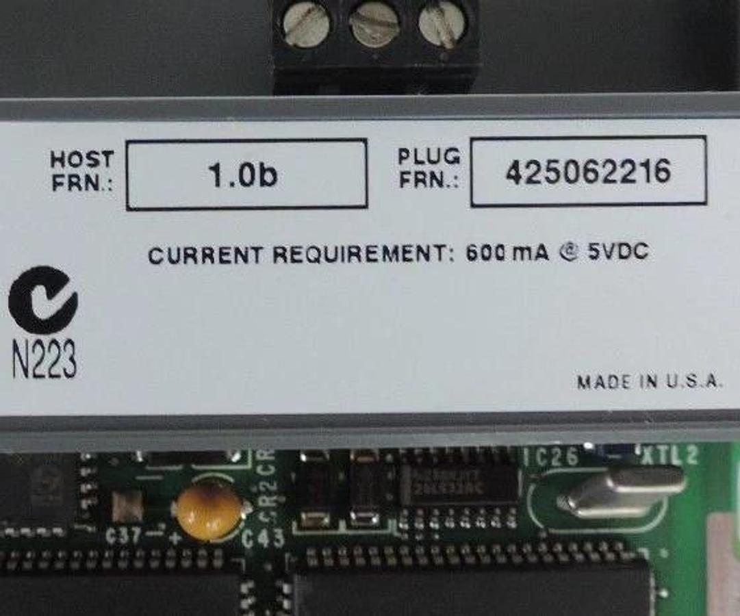 Used ALLEN BRADLEY 1747-SN REMOTE I/O SCANNER 1747SN SER. B *MISSING DOOR*
