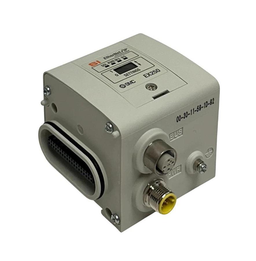 SMC EX250-SEN1-X145 / EX250SEN1X145 EtherNet/IP SERIAL INTERFACE UNIT NSMP
