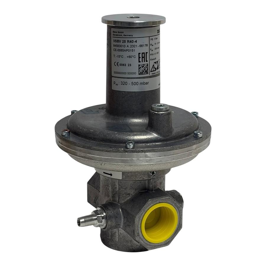 Used Kromschroder VSBV 25 R40-4 Gas Safety Relief Valve Elster 84583010 New Surplus