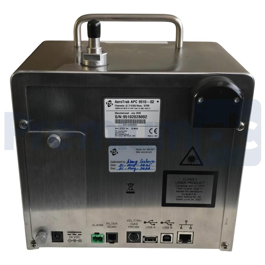 Used TSI AeroTrak APC 9510-02 | 9510 Portable Particle Counter 0.5-25µm 1.0 CFM USPI