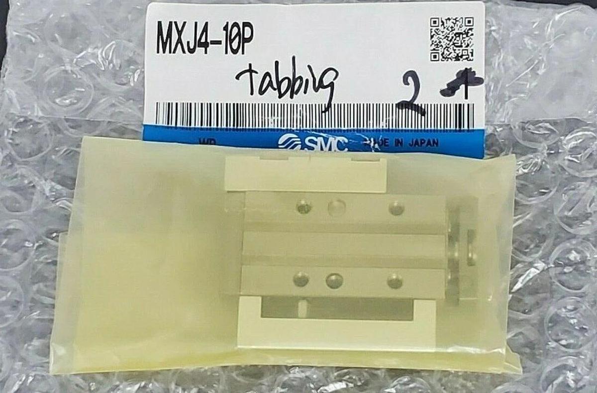 Used NEW SMC MXJ4-10P PRECISION AIR SLIDE TABLE CYLINDER MXJ410P