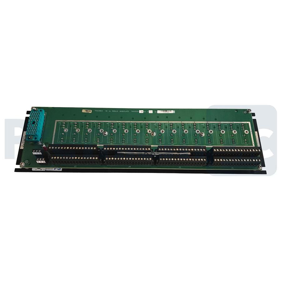 Triconex 9764-310 7B 16-Pt RTD/TC/AI Input Panel Tricon 7400225-101 3000712-200