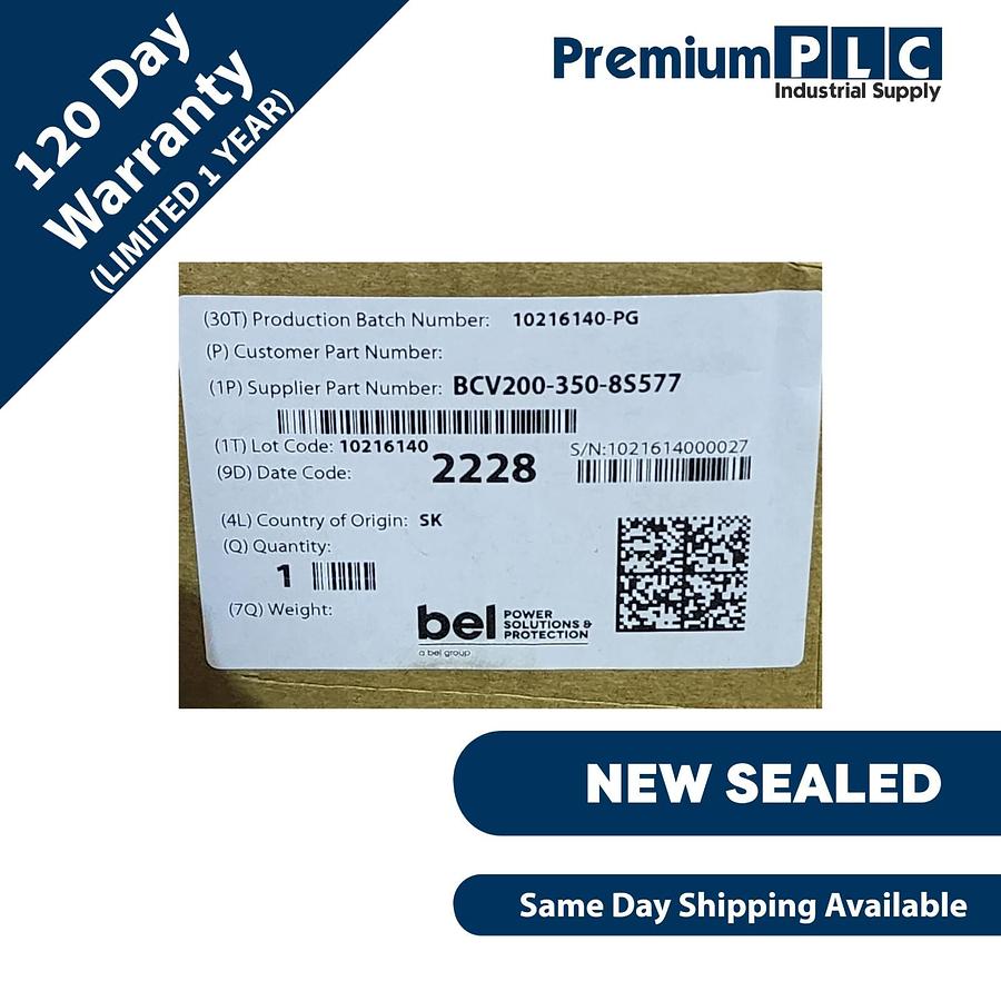 BEL POWER SOLUTIONS BCV200-350-8S577 / BCV200-350-8 20kW INVERTER/CHARGER NSFS