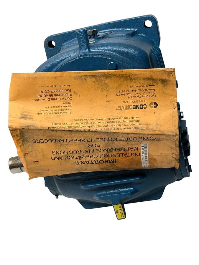 Cone-Drive SHV40A076-W8A HP Series Worm Gear Reducer 15:1 Ratio 1250 RPM NSNP