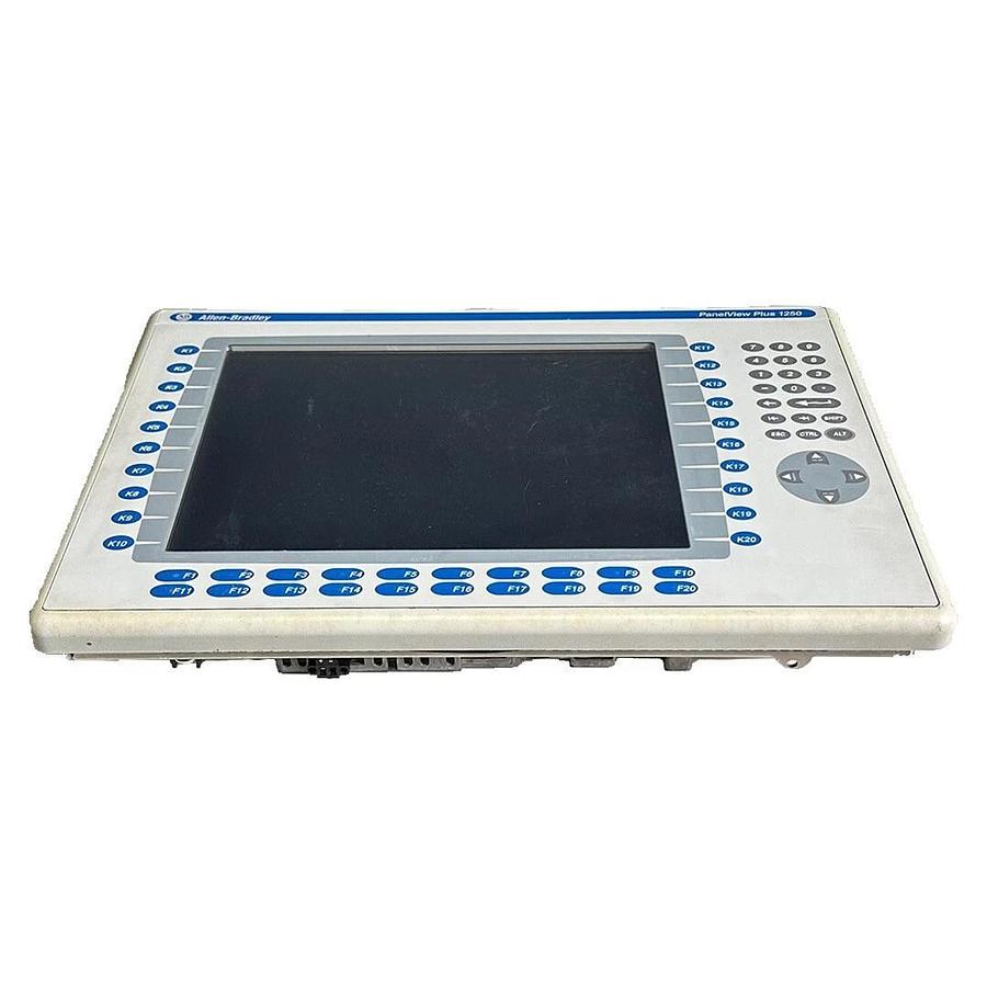Used ALLEN BRADLEY 2711P-B12C4D8 /A PanelView Plus 1250 KEY/TOUCH ENet 2711PB12C4D8 612598876761