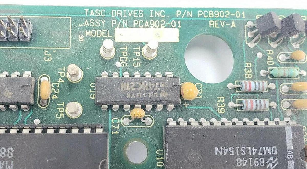 Used TASC DRIVES PCB902-01 / PCA902-1 REV. A PC BOARD