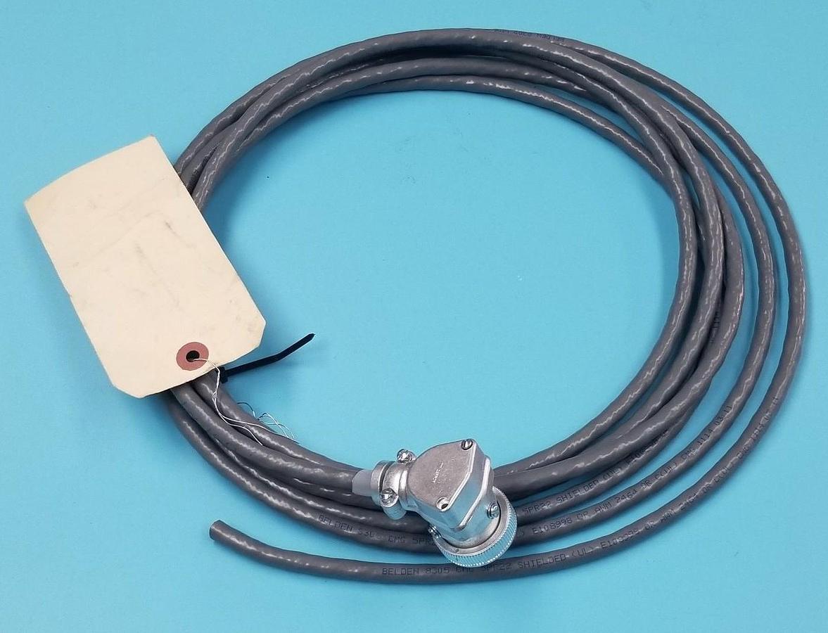 Used NEW ITT CANNON GK-12-23C-1/2 STANDARD K CONNCTOR STD-K 12C 90 DEG. PLUG SK