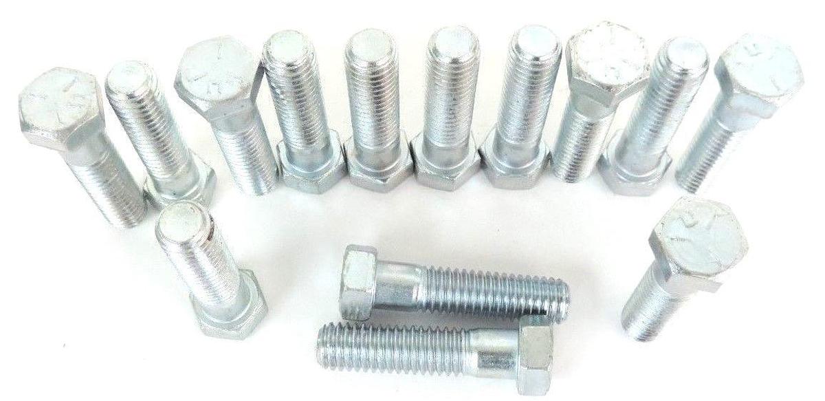Used BAG OF 14 NEW KIMBALL MIDWEST 350714 USS GRADE 5 CAP SCREWS 7/16-14X1-3/4