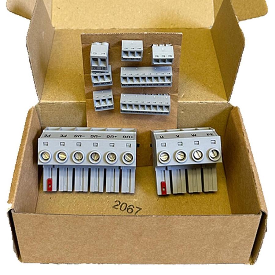 Used NEW LENZE ECSZA000X0B AXIS SERVO DRIVE ECSEA ASSEMBLY TERMINAL CONNECTOR KIT