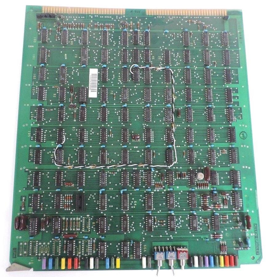Used ALLEN BRADLEY 634487 MEMORY INTERFACE MODULE REV. 5