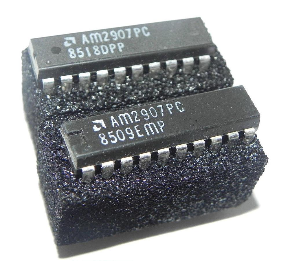 LOT OF 2 AM2907PC PROCESSOR CHIP COMPUTER