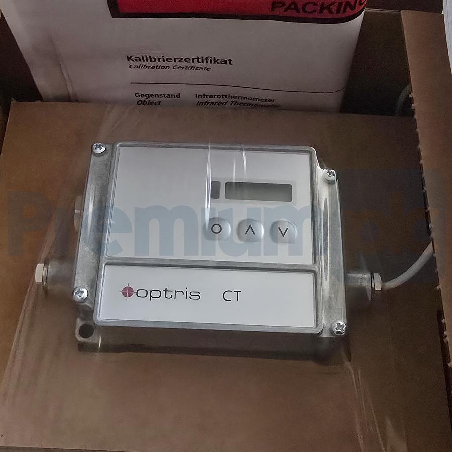 Used Optris D4HCTLT02CB3 CT LT Infrared Thermometer Pyrometer Cal. OPTCTL2MHSF NSMP