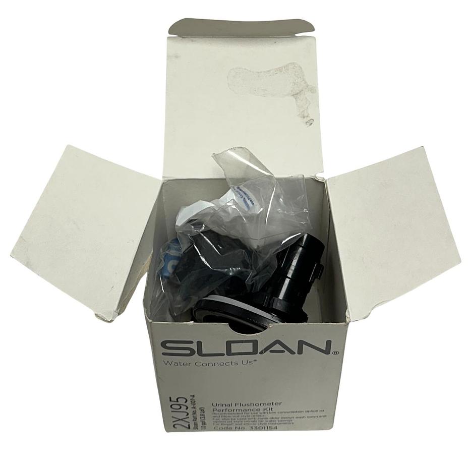 Used SLOAN A-1107-A / 2XJ95 / 3301154 URINAL FLUSHOMETER PERFORMANCE KIT 1GPF NSMP