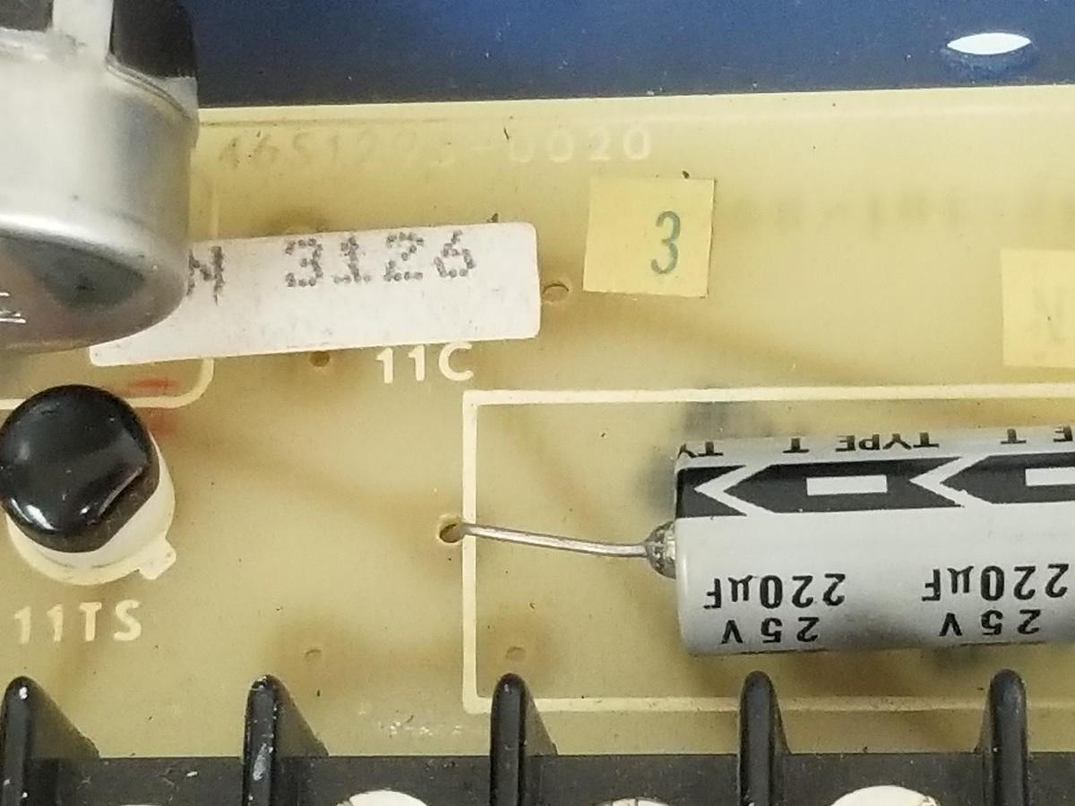 Used MAGNETEK LOUIS ALLEN 46S1293-0020 ACCEL BOARD 46S1293-0000