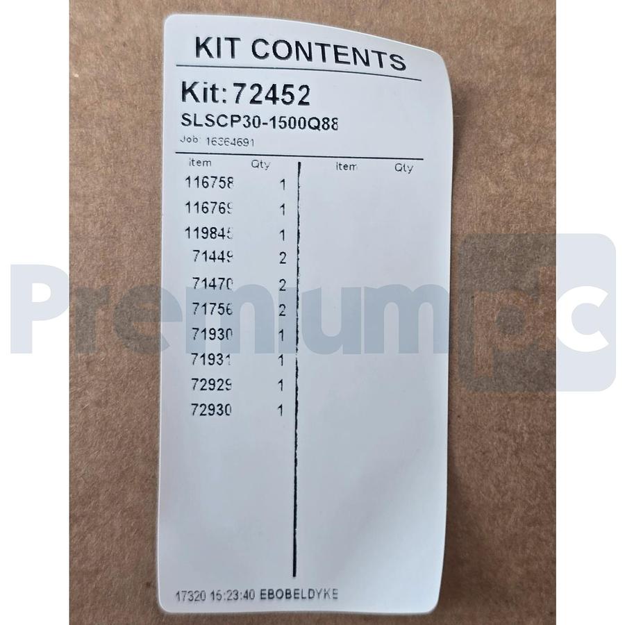 Used Banner SLSCP30-1500Q88 EZ-SCREEN Safety Light Curtain Cascade Pair 1500mm 72452