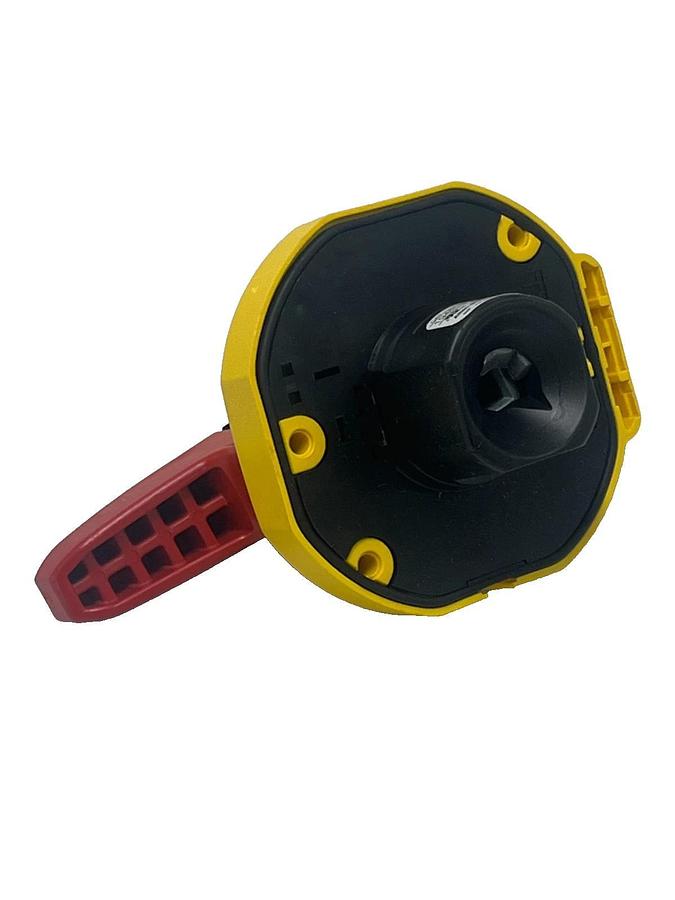 ALLEN BRADLEY 194R-PY SER A RED/YELLOW OPERATING HANDLE ROTARY PADLOCK 60A NSMP