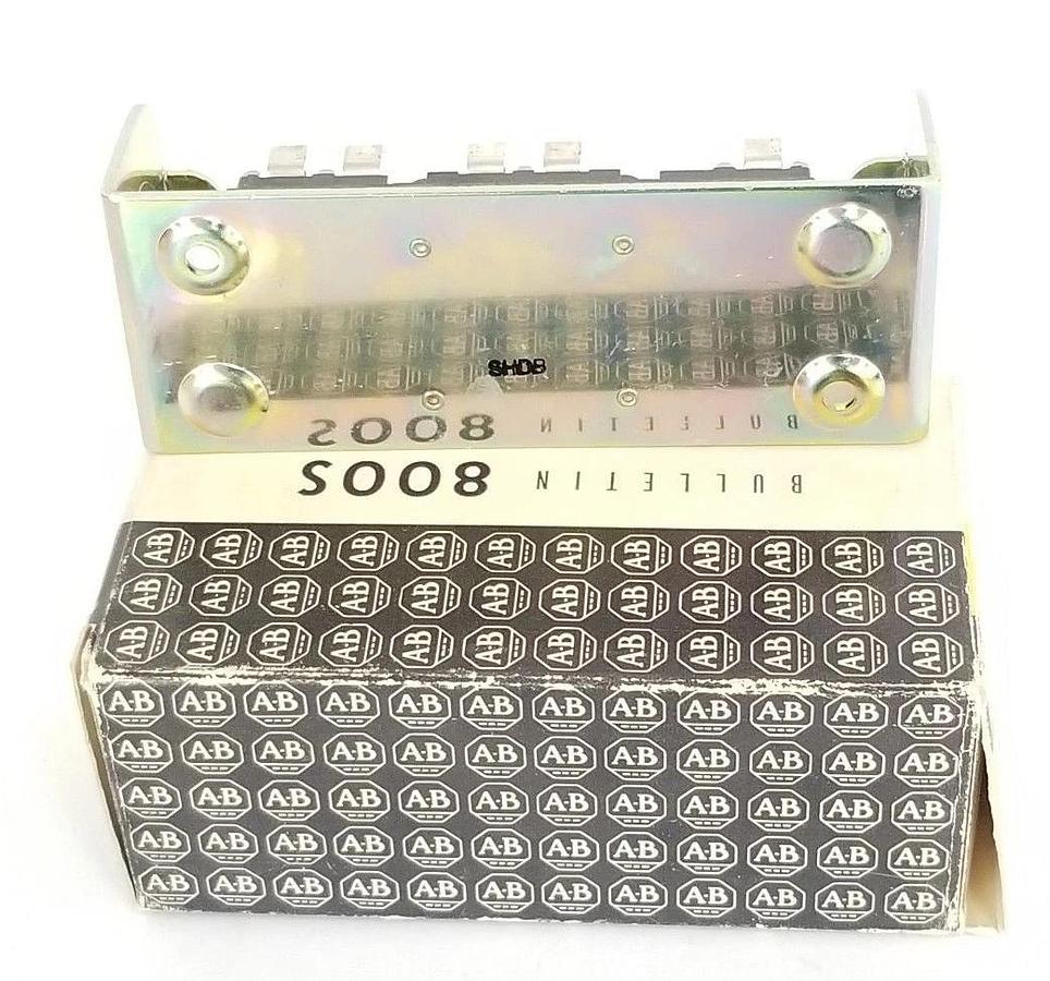 NEW ALLEN-BRADLEY 800S-3SF PUSHBUTTON STATION SER. M, 800S3SF *INCOMPLETE*