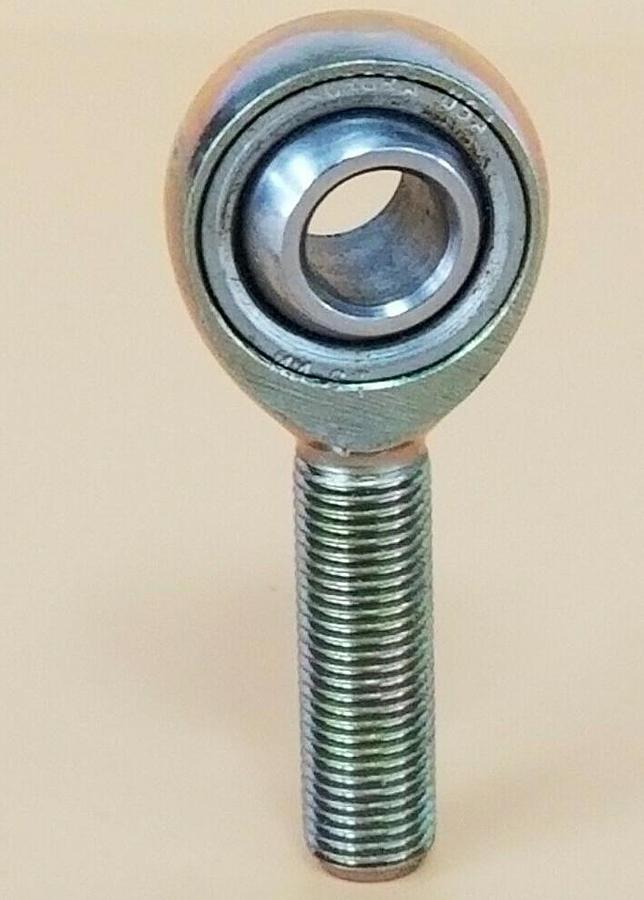 Used NEW AURORA USA MM-6T ROD END BEARING MALE RH .3750 IN. BORE 2.4380 IN. OAL