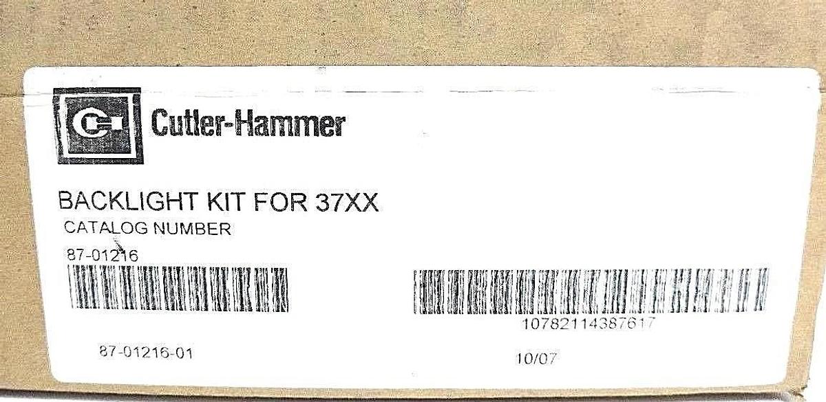 Used NIB CUTLER HAMMER 87-01216 BACKLIGHT KIT 8701216 FOR 37XX