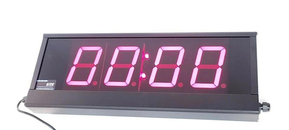 NEW EDI ED406-102-4D-N1 UP COUNT W/RESET OR TIMER W/RESET 120VAC 60HZ 0.1A