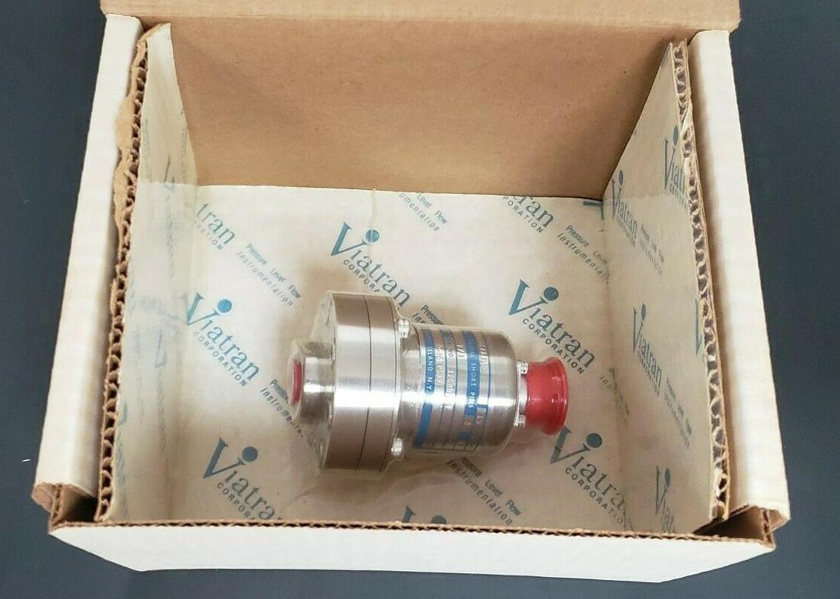 Used NIB VIATRAN 1182AC4AAA20 PRESSURE TRANSDUCER RANGE: 0-15PSIV, 15V MAX, MODEL 118