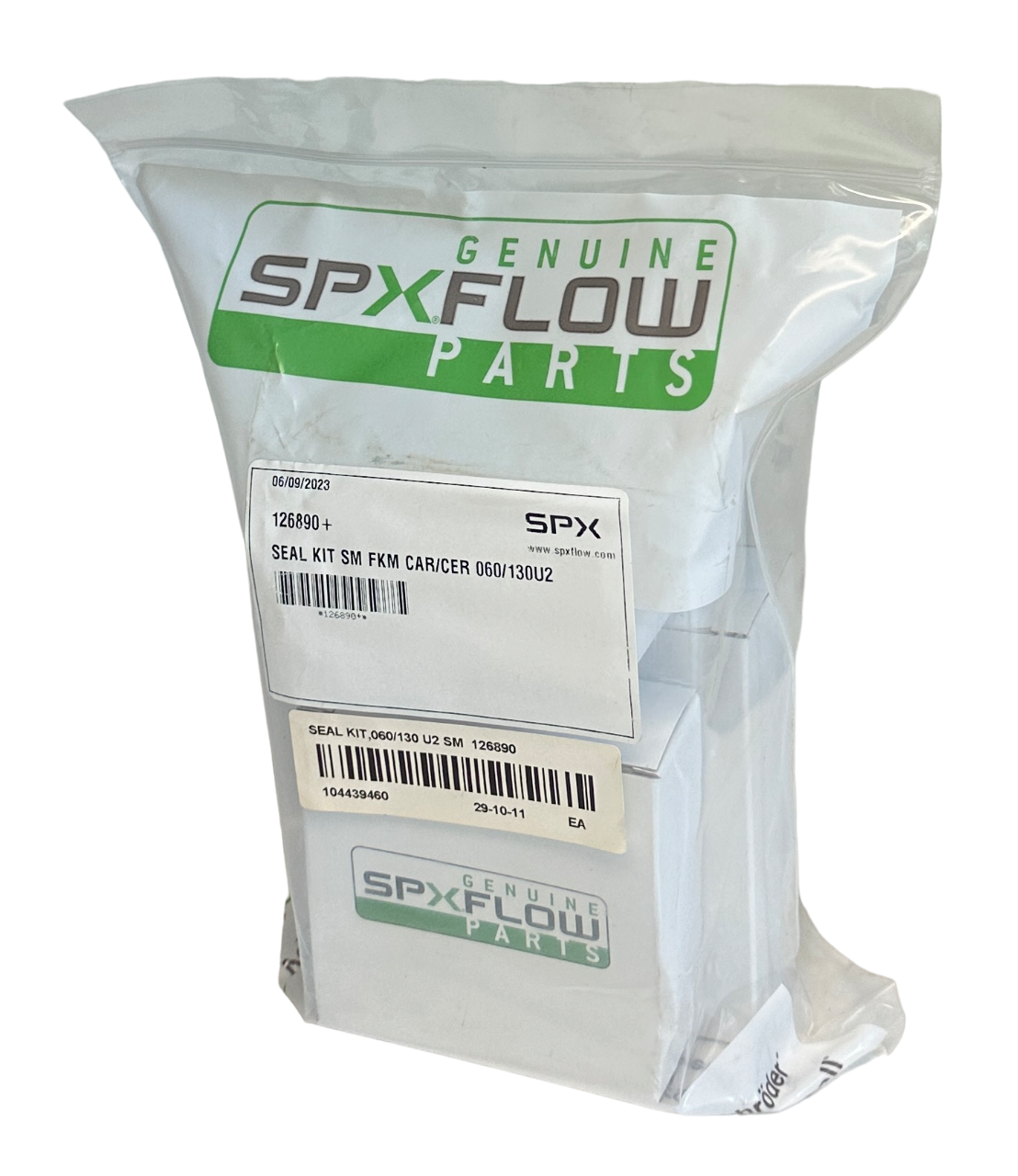 Used NEW SPX FLOW 126890+ SEAL KIT SM FKM CAR/CER 060/130U2 U2 SINGLE MECHANICAL NSMP