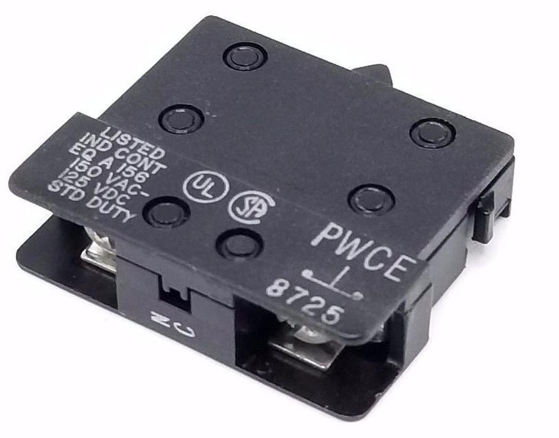 Used NEW HONEYWELL MICRO SWITCH PWCE CONTACT BLOCK 1NC 150VAC, 125VDC