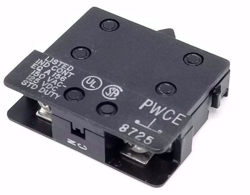 Used NEW HONEYWELL MICRO SWITCH PWCE CONTACT BLOCK 1NC 150VAC, 125VDC