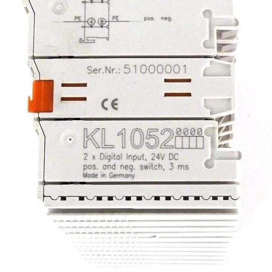 LOT OF 12 NEW BECKHOFF KL1052 2-CHANNEL DIGITAL INPUT TERMINAL 24 V DC