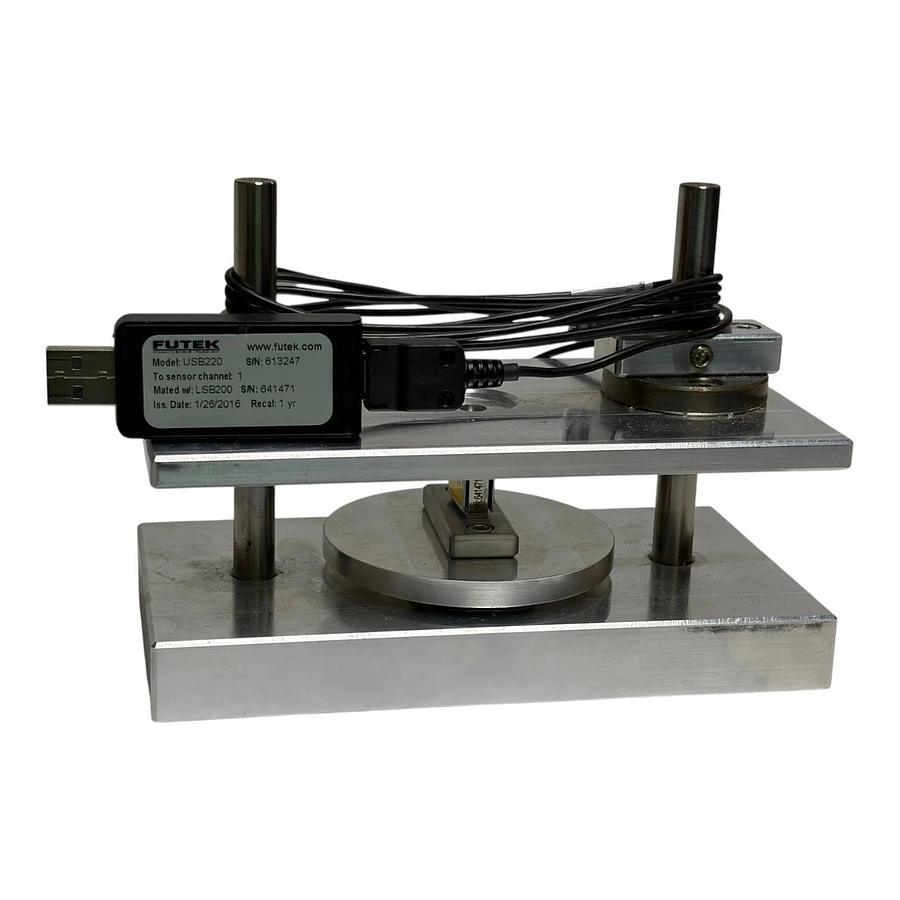 FUTEK LSB200 50 lb S-Beam Load Cell USB220 Digital Conditioner Kit