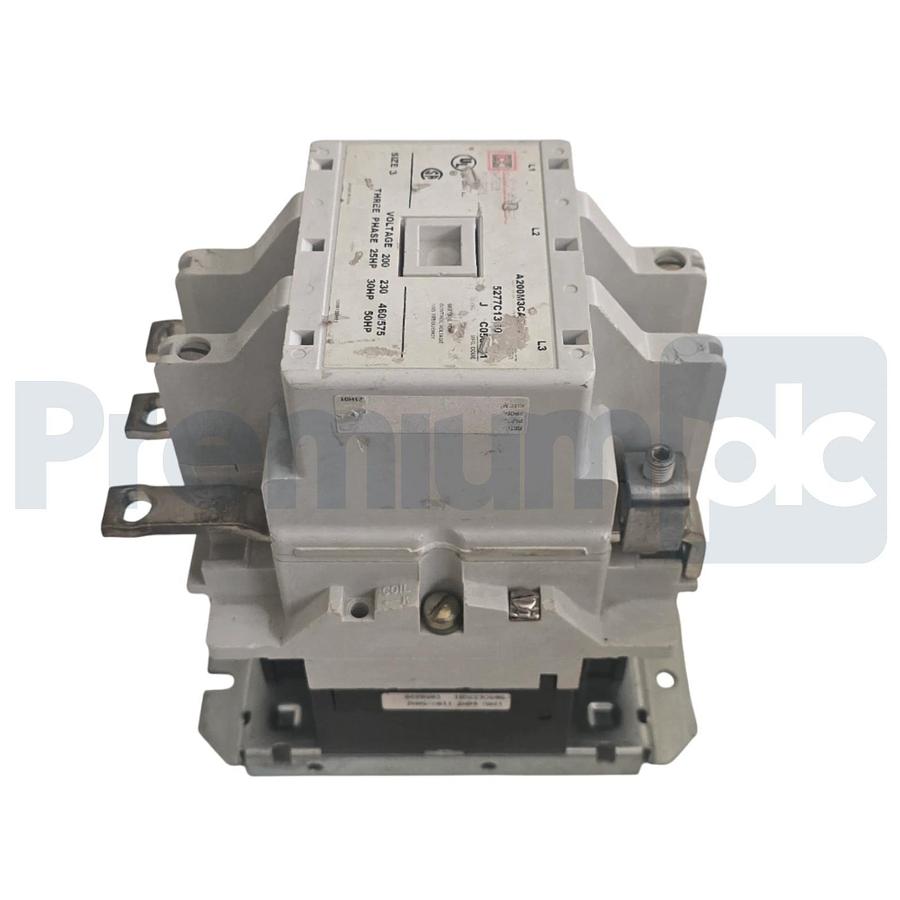Used CUTLER-HAMMER A200M3CAC - A200 NEMA SIZE 3 MOTOR STARTER 110/120V COIL 90A USPI