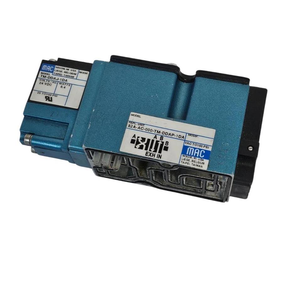 Used MAC 82A-AC-000-TM-DDAP-1DA / 82AAC000TMDDAP1DA SOLENOID VALVE 24VDC 5.4W