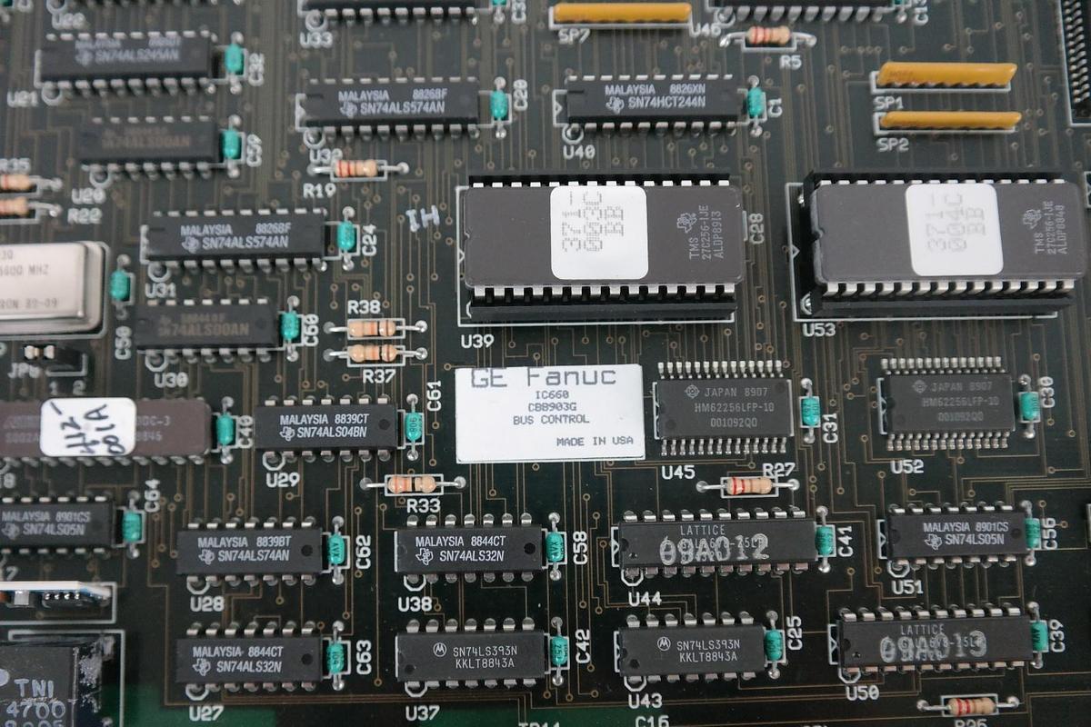 Used GE FANUC IC660CBB903G BUS CONTROL FAB.NO. 44A729654-001 - REPAIRED