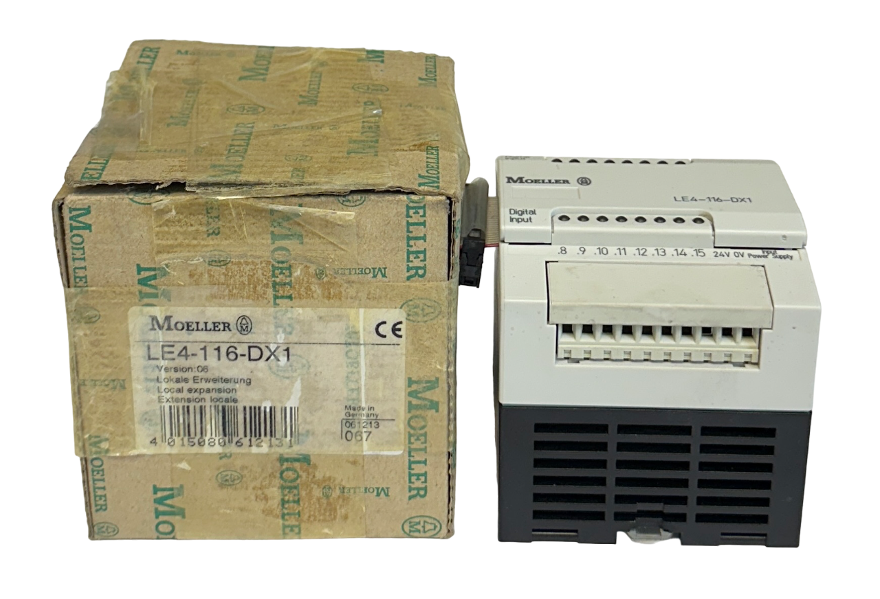 Used MOELLER LE4-116-DX1 / LE4-116-DX106 LOCALE EXPANSION MODULE 16-PT INPUT NSMP