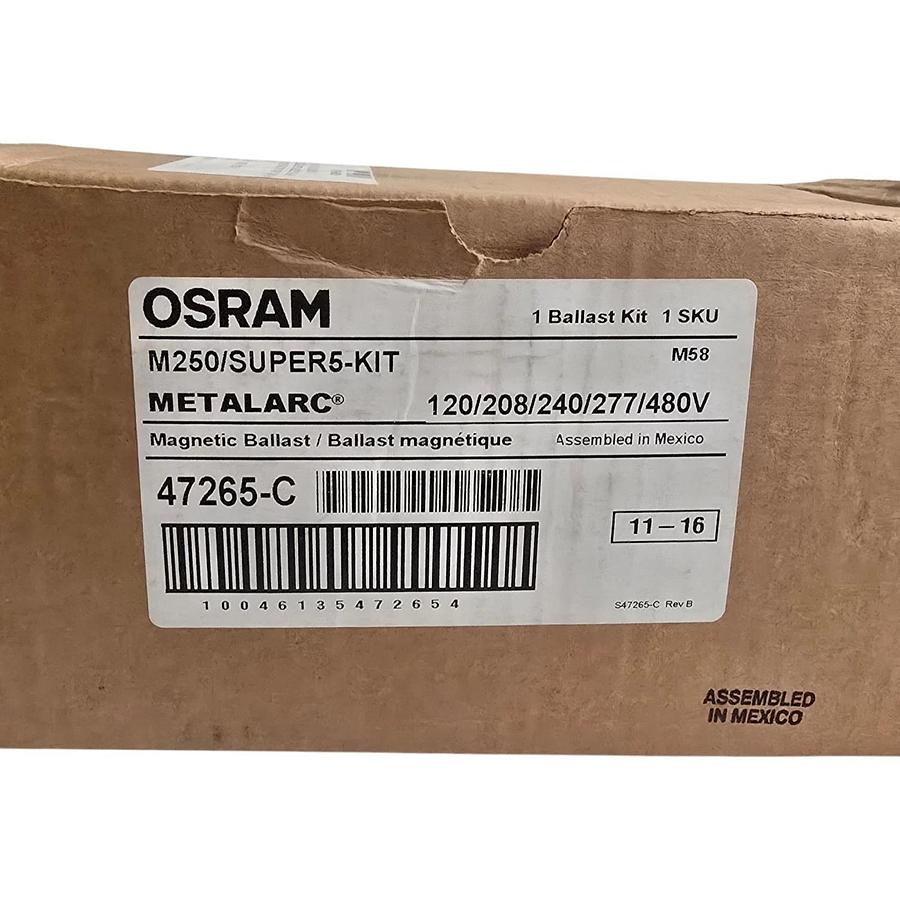 OSRAM M250/SUPER5-KIT | 47265-C Magnetic Ballast Kit 120/208/240/277/480V NSMP
