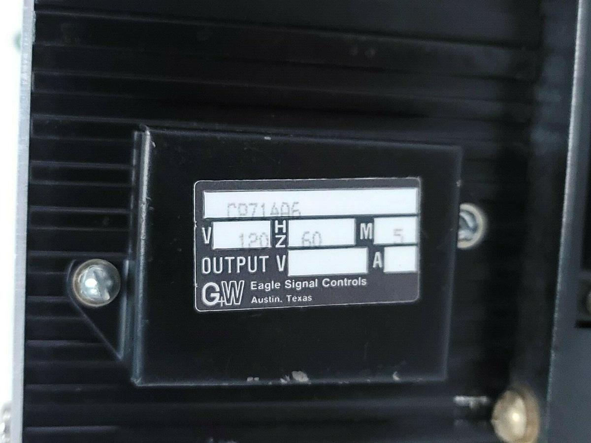 Used NEW EAGLE SIGNAL CP714A6 LOAD TRACK INTERFACE W/ 673P-7500 PANEL ASSY. EPTAK
