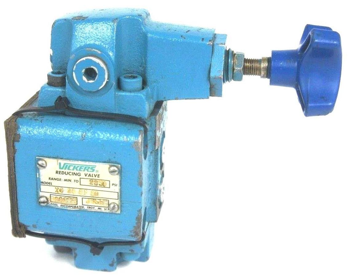 Used VICKERS XG-03-3F-30 PRESSURE REDUCING VALVE 2850PSI MAX XG033F30