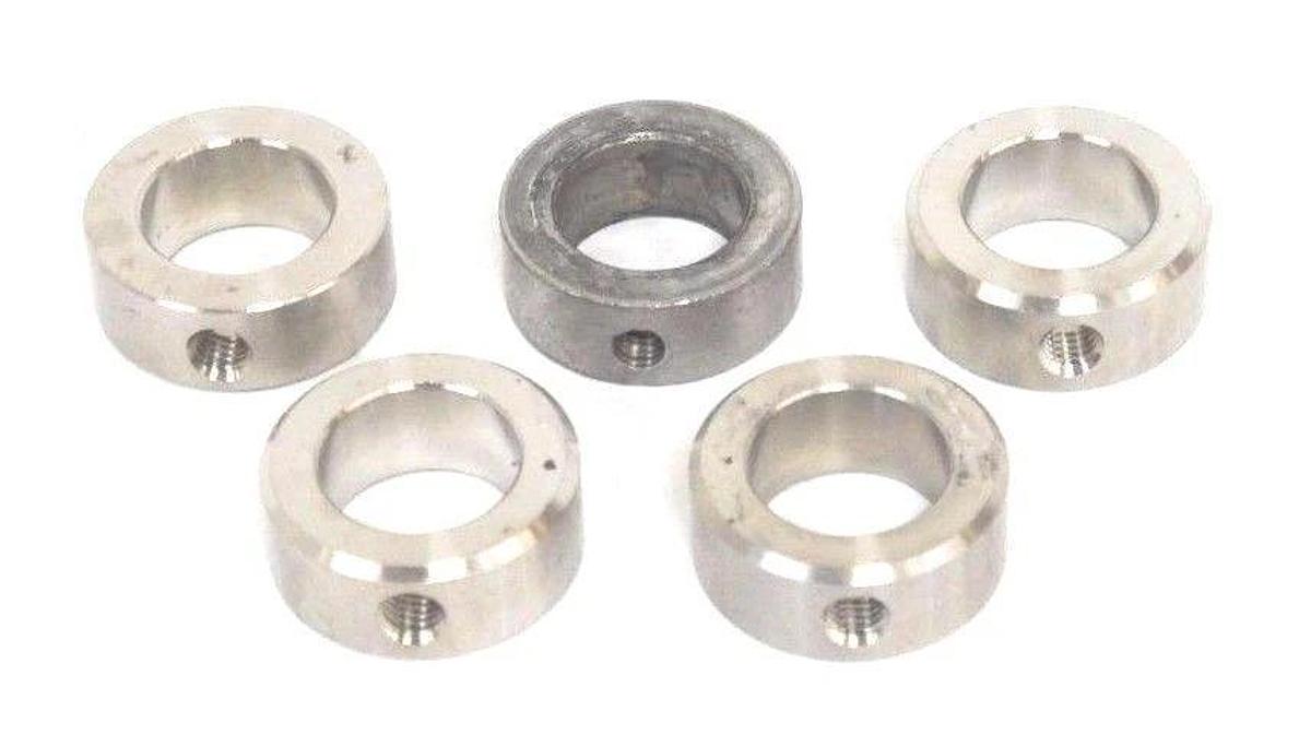 Used LOT OF 5 KRONES 0686133002 SET COLLARS 0-686-13-300-2