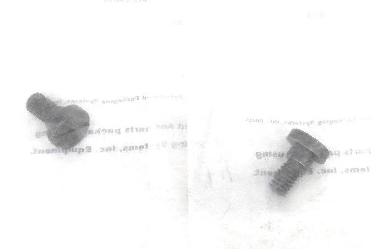 Used LOT OF 2 NEW AUTOMATED PACKAGING SYSTEMS 22065A1 SCREW, LOCKING JERGENS #2A
