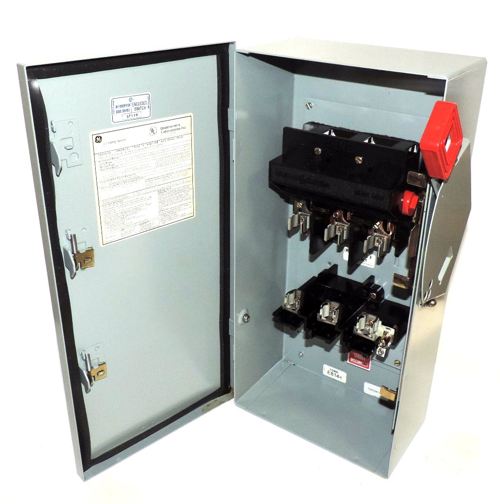 Used NEW IN BOX GENERAL ELECTRIC THR3361JCL HEAVY DUTY SAFETY SWITCH 600VAC 30A