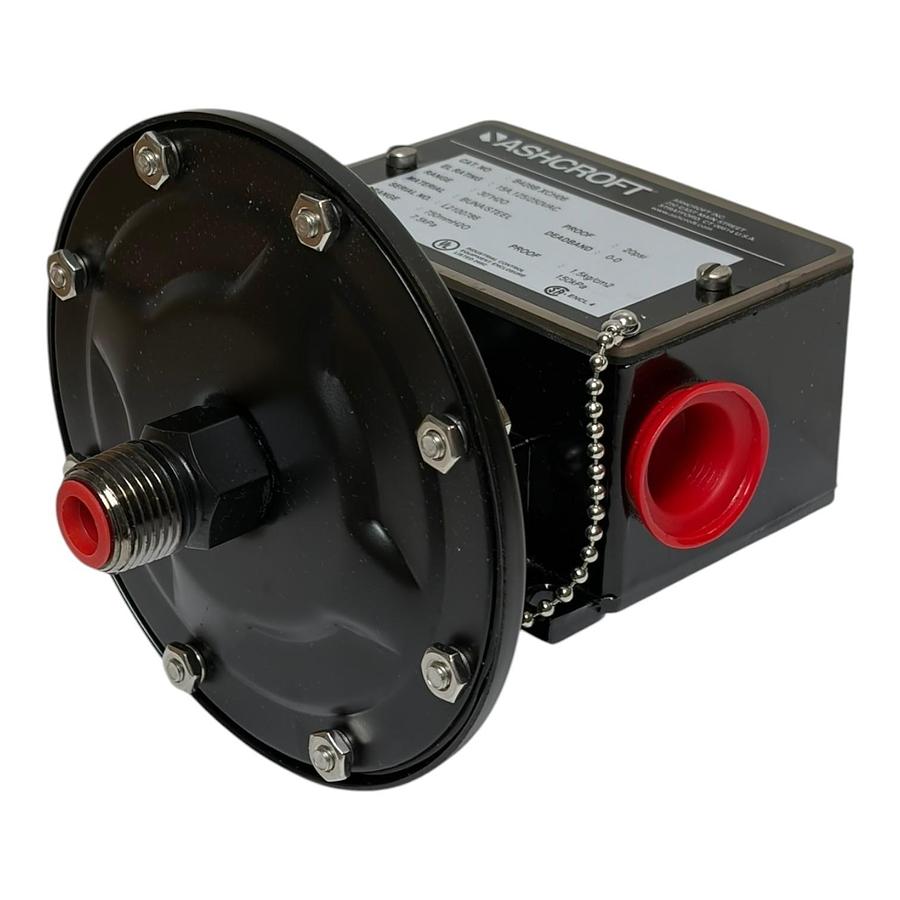 Used NEW Ashcroft B428B XCH06 Pressure Switch 30"H2O NEMA 4 Watertight Enclosure