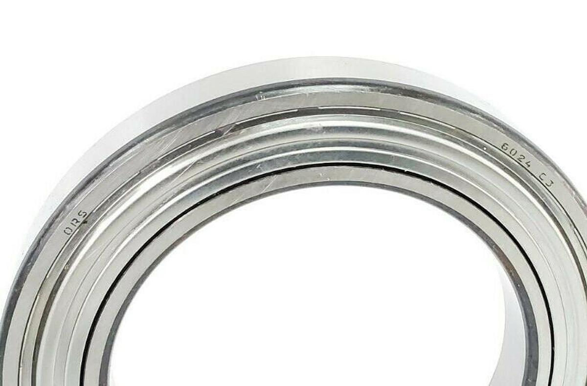 Used NEW NTN / NSK 6024-C3 BEARING SEALED 4-3/4'' IN. ID 7-1/8'' IN. OD ORS SF 6024C3