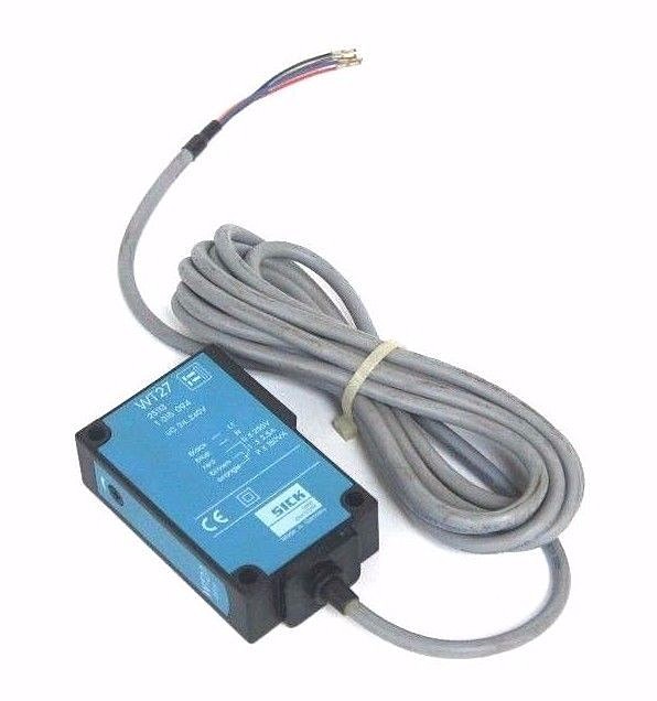 Used SICK WT27-2S113 PHOTOELECTRIC PROXIMITY SWITCH 100-1500 MM RANGE 1-015-094