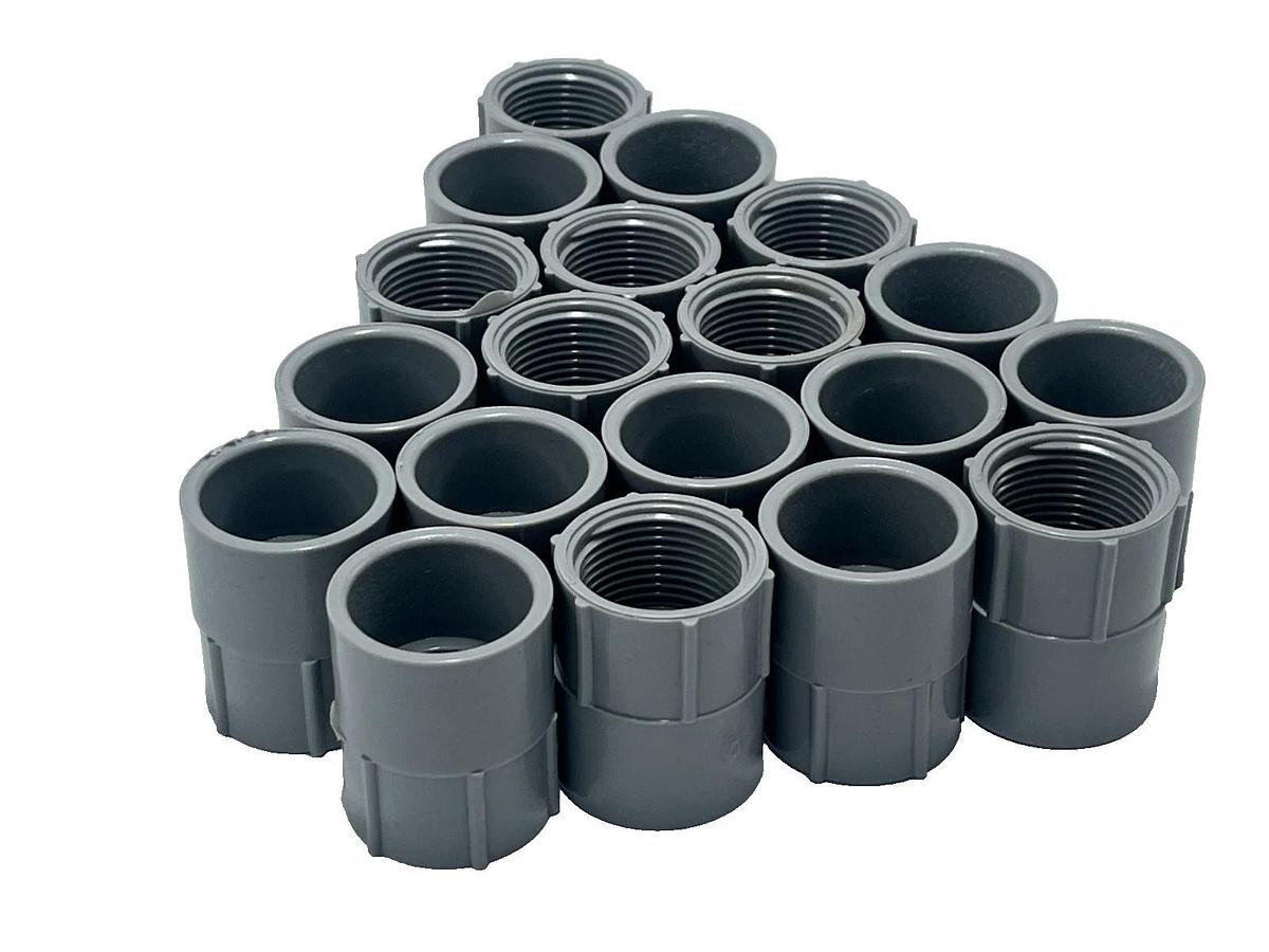 LOT OF 20 Carlon E942F 1" PVC Female Adapter Schedule 40/80 Conduit Fitting NSNP