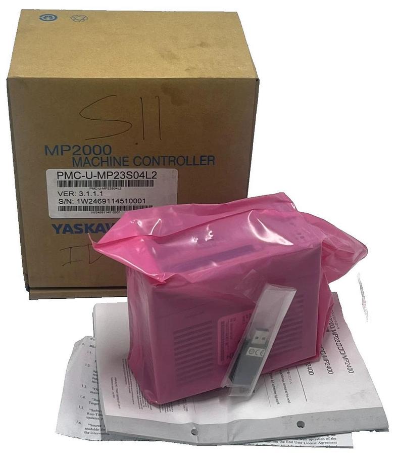Yaskawa PMC-U-MP23S04L2 MP2300Siec 4-Axis Machine Controller Ver 3.1.1.1 NSMP