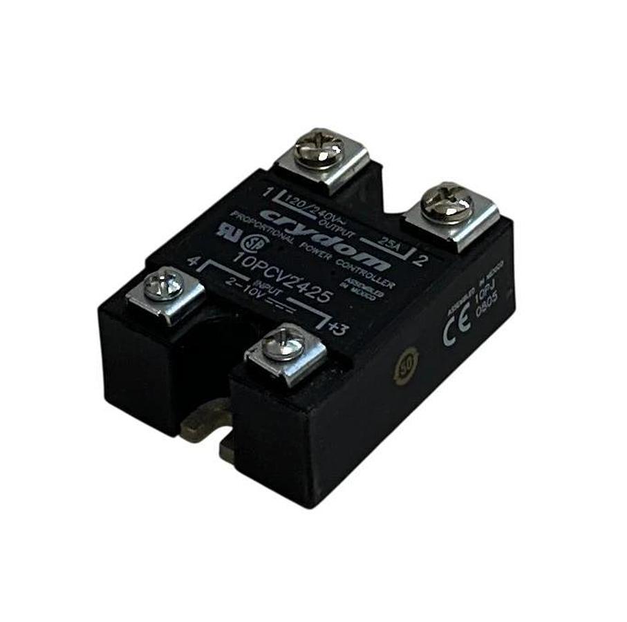 Used CRYDOM 10PCV2425 PROPORTIONAL POWER CONTROLLER / SOLID STATE RELAY 120/240V USNP