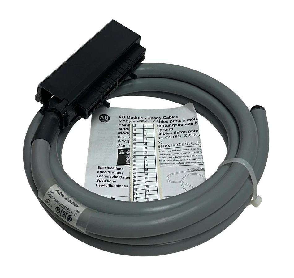 ALLEN BRADLEY 1492-CABLE025TBCH /C DIGITAL I/O MODULE-READY CABLE 36PT 2.5M NSNP
