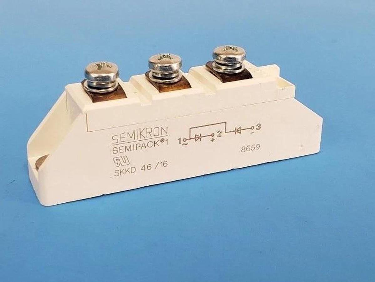 NEW SEMIKRON SKKD46/16 SEMIPACK 1 RECTIFIER MODULE 1.6KV 47A